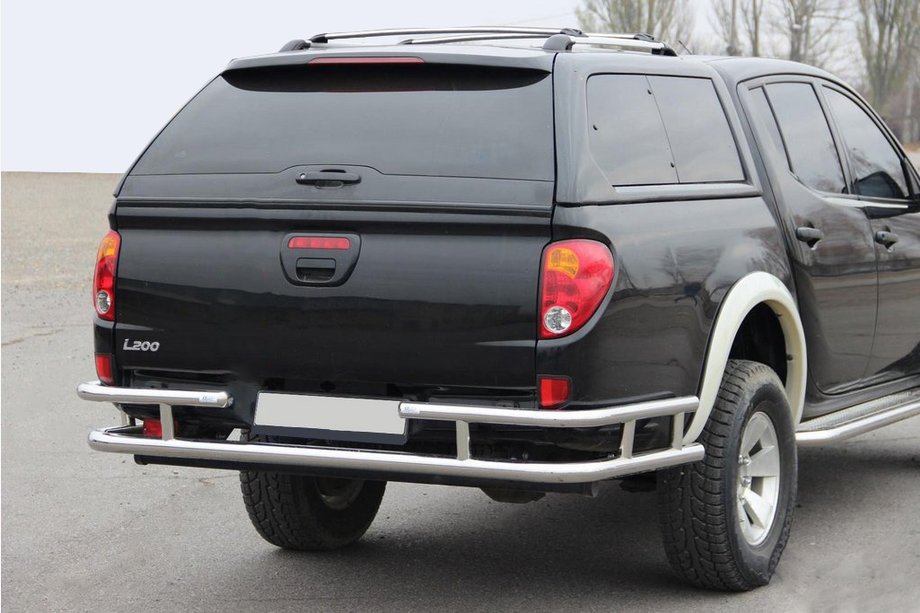 Mitsubishi L200 2006-2015 Rear Guard AK0022 (Stainless Steel) Image