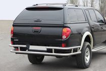 Mitsubishi L200 2006-2015 Rear Guard AK0022 (Stainless Steel) photo 1
