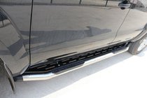 Fiat Fullback 2016- Side Steps Amazon Silver (2 pcs, Stainless Steel) photo 1
