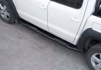 Fiat Fullback 2016- Side Steps Amazon Black (2 pcs, black) photo 1