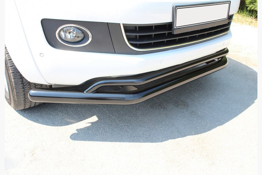 Volkswagen Amarok 2010-2022 Front Bar Double Vegas 76/42 2010-2016 (black) Image