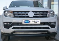 Volkswagen Amarok 2010-2022 Front Double Bar Vegas 2016-2021 (black) photo 2