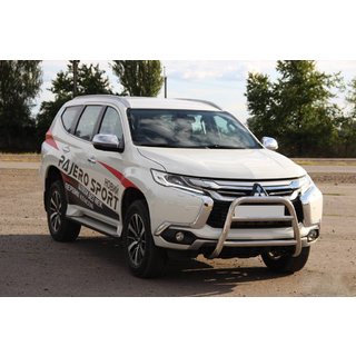 Bull Bar WT022 Stainless Steel Mitsubishi Pajero Sport 2015- photo 1