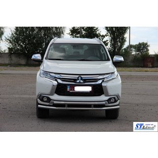 Front Bar ST016 (Stainless Steel) Mitsubishi Pajero Sport 2015- photo 3