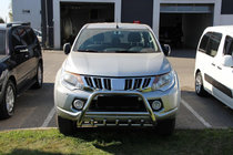 Mitsubishi L200 2015-2024 Bull Bar WT003 (Stainless Steel) photo 2