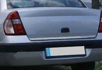 Renault Symbol 1999-2008 Trunk trim stainless steel (Sedan) photo 1