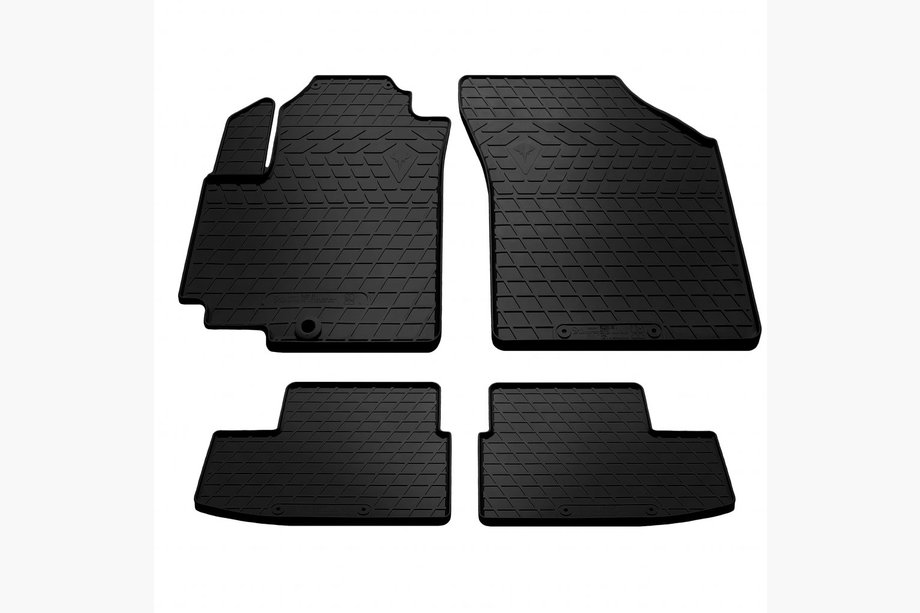 Suzuki Splash 2007-2015 Rubber Floor Mats (4 pcs, Stingray Premium) Image