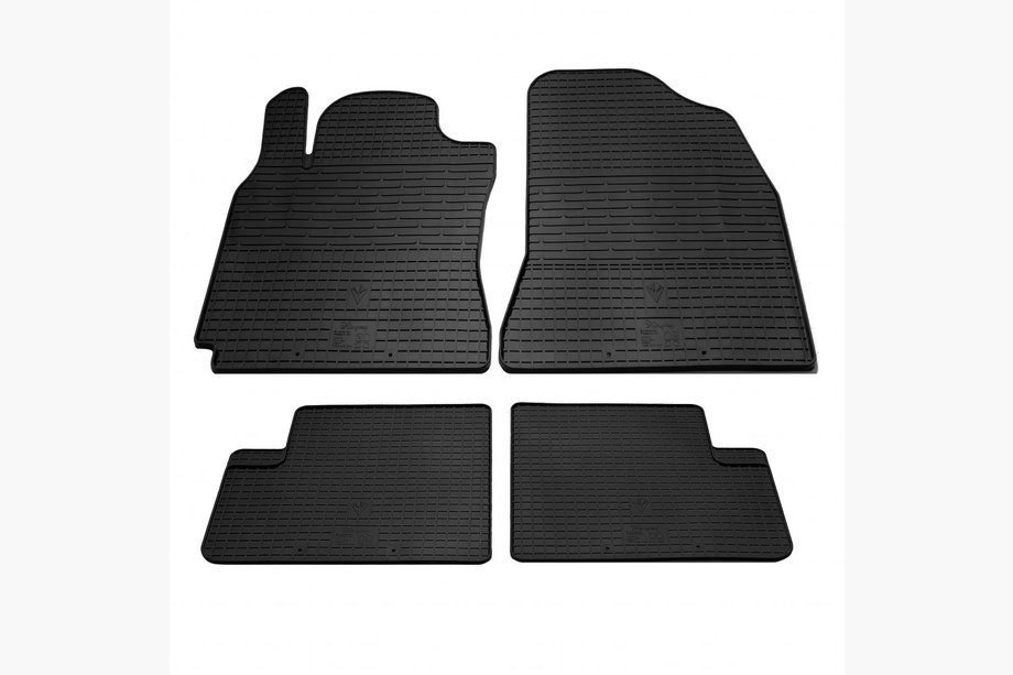 Chery Tiggo 1 2005-2016 Rubber Floor Mats (4 pcs, Stingray Premium) Image
