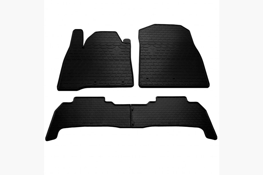 Lexus LX570/450d 2008-2022 Rubber Floor Mats (4 pcs, Stingray Premium) Image