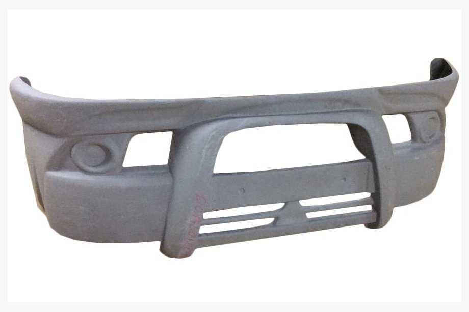 Fiat Doblo II 2010-2022 Front bumper lip (full, primed for painting) Image