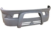 Fiat Doblo II 2010-2022 Front bumper lip (full, primed for painting) photo 1