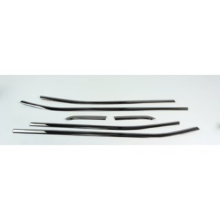 Window Trim Black Chrome (6 pcs, Stainless Steel) photo 3
