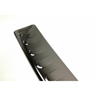 Rear Bumper Protector Black Gloss (SW, Stainless Steel) photo 1