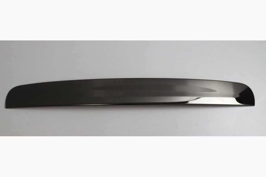 Nissan Qashqai 2010-2014 Trunk trim above license plate Black Chrome (stainless steel) Image