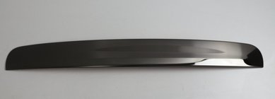 Nissan Qashqai 2010-2014 Trunk trim above license plate Black Chrome (stainless steel) photo 1