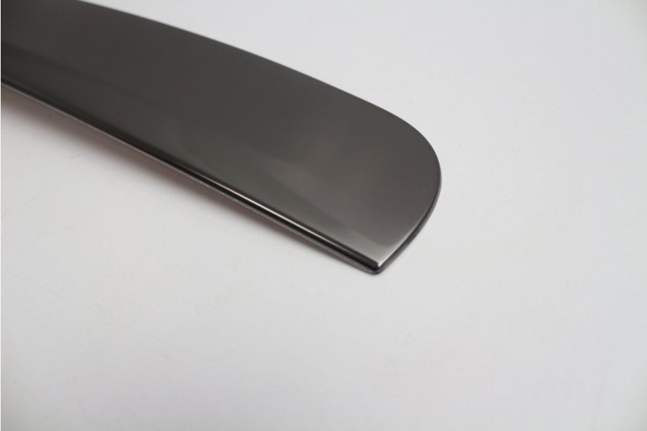 Nissan Qashqai 2007-2010 Trunk trim above license plate Black Chrome (stainless steel) Photo 1