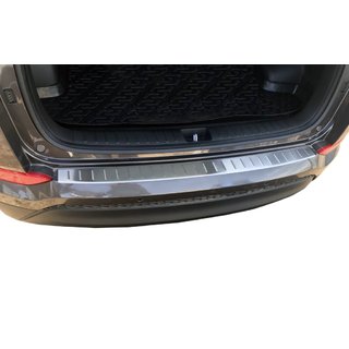 Rear bumper protector OmsaLine 2016-2018 stainless steel Hyundai Tucson TL 2016-2021 photo 1