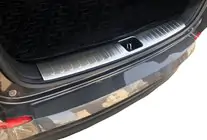 Hyundai Tucson TL 2016-2021 Rear Bumper Protector OmsaLine (Stainless Steel) photo 1