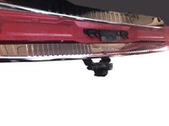 Mercedes Viano 2004-2014 Rear bumper protector with lip (Omsa, stainless steel) photo 1