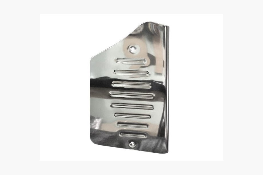 Nissan Qashqai 2010-2014 Footrest Cover Stainless Steel Image