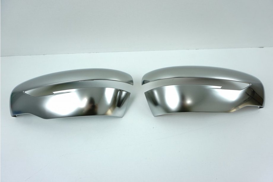 Nissan Juke 2010-2019 Mirror Covers 2014↗ Gray Matte (2 pcs, Plastic) Image