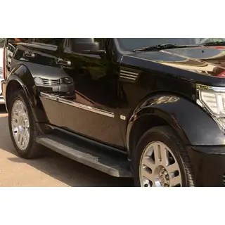 Stainless Steel Door Moldings Jeep Cherokee/Liberty 2007-2013 photo 2