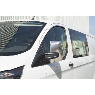 Mirror Covers Gray Matte (2 pcs, Plastic) Ford Custom 2013-2022 photo 3