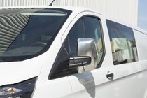 Ford Custom 2013-2022 Mirror Covers Gray Matte (2 pcs, Plastic) photo 3