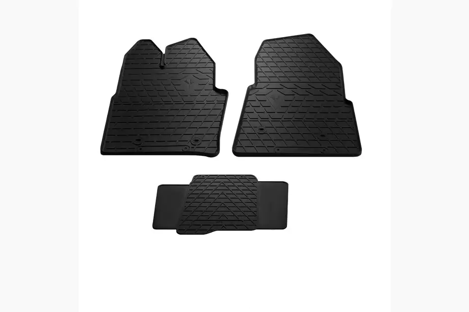 Ford Transit 2014- Rubber Floor Mats (3 pcs, Stingray Premium) Image