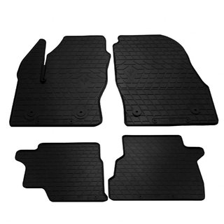 Rubber floor mats for Transit Connect (4 pcs, Stingray Premium)