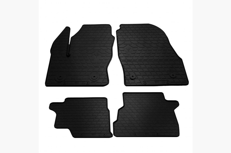 Ford Connect 2014-2021 Rubber floor mats for Transit Connect (4 pcs, Stingray Premium) Image