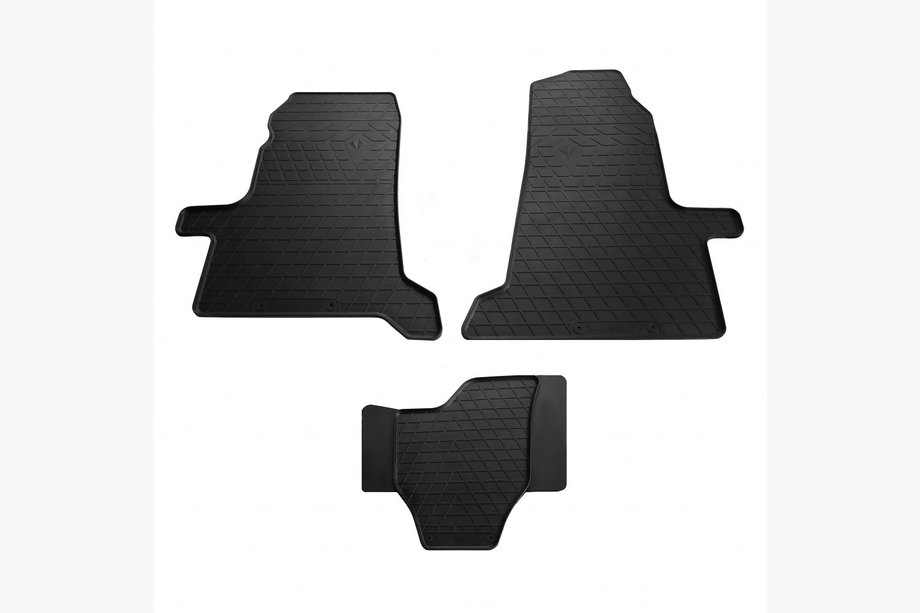 Ford Transit 2000–2014 Rubber Floor Mats (3 pcs, Stingray Premium) Image