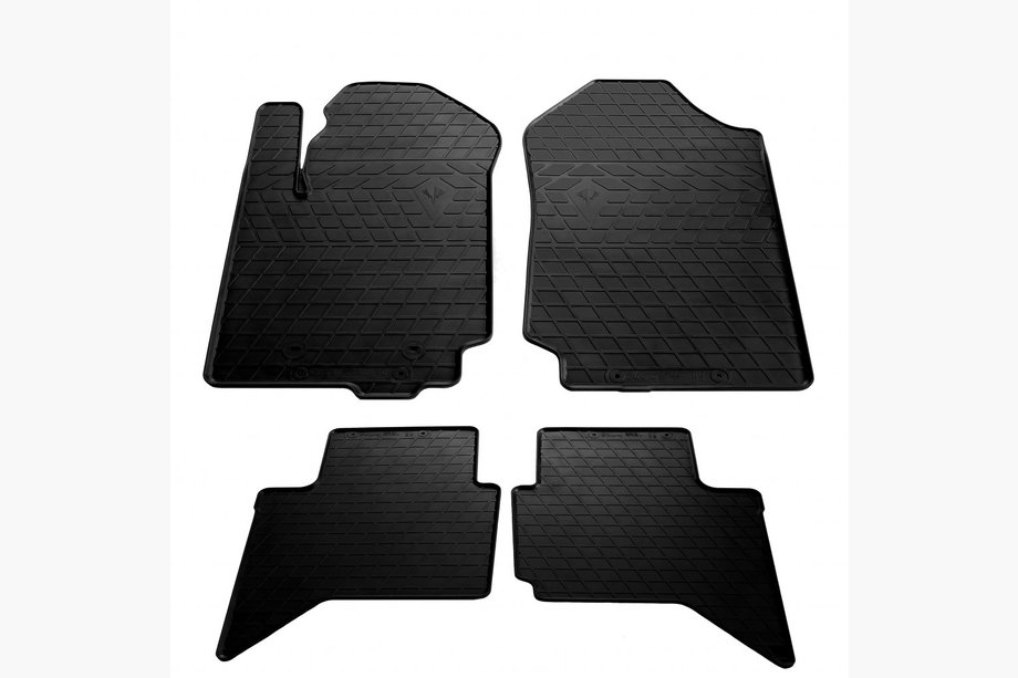 Ford Ranger 2011–2022 Rubber Floor Mats Stingray (4 pcs) Photo 1