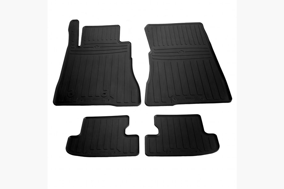 Ford Mustang 2015-2023 Rubber Floor Mats (4 pcs, Stingray Premium) Image