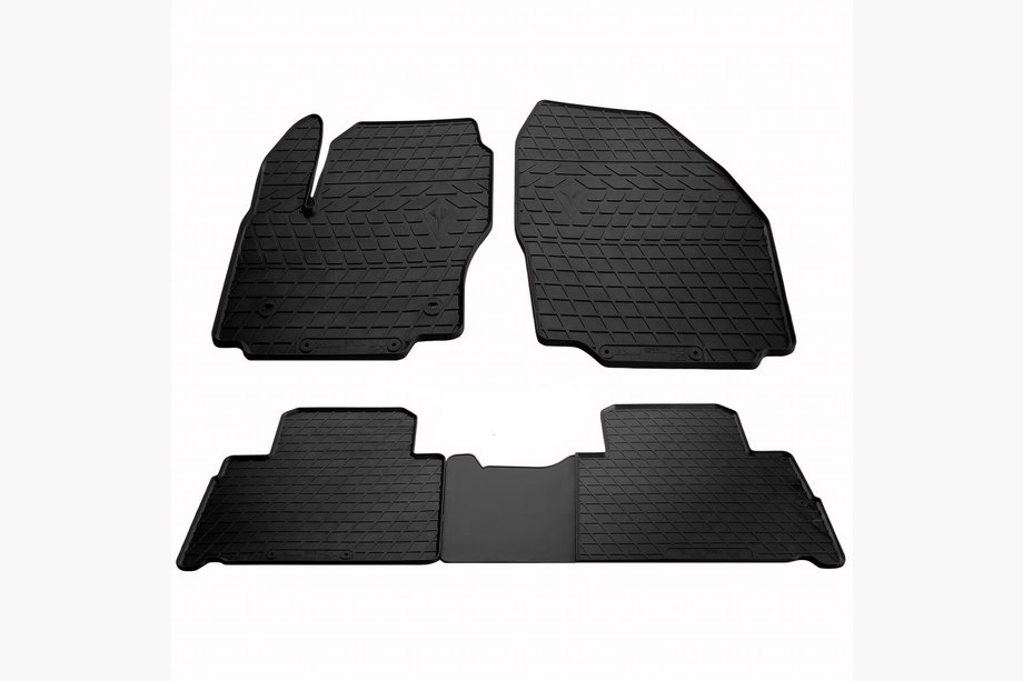 Ford S-Max 2007-2014 Rubber Floor Mats (4 pcs, Stingray Premium) Image