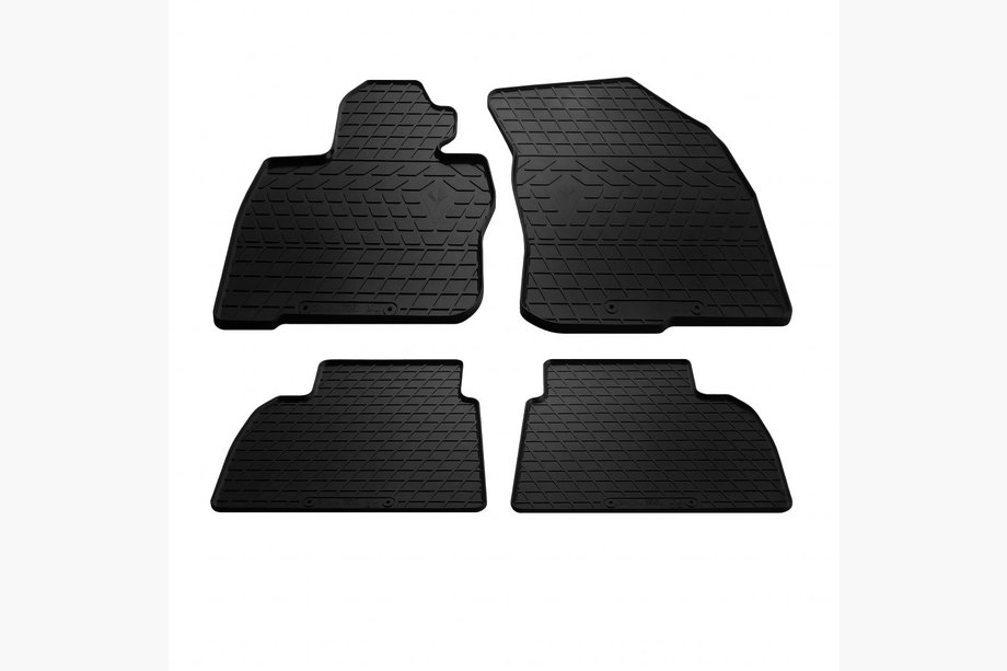 Honda Civic HB 2006-2012 Rubber Floor Mats (4 pcs, Stingray Premium) Image