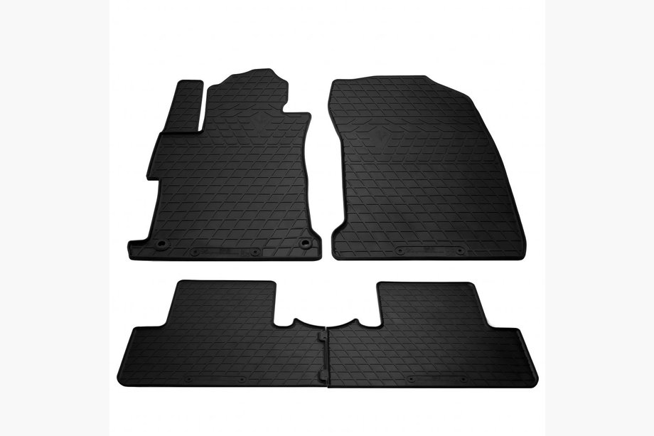 Honda Civic Sedan IX 2011-2016 Rubber Floor Mats (4 pcs, Stingray Premium) Image