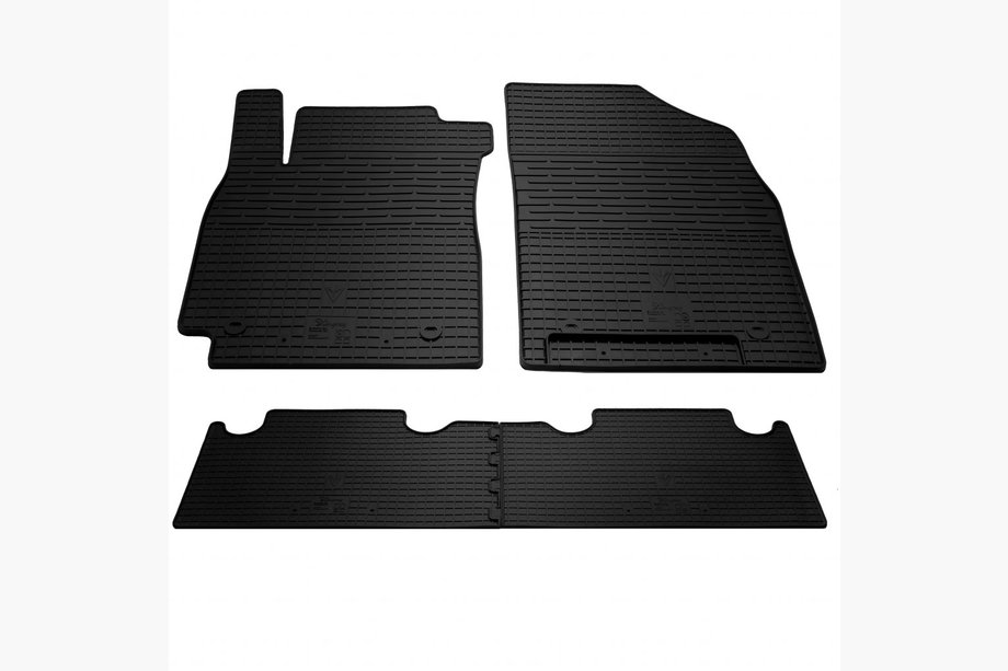 Geely Emgrand X7 2011- Rubber Floor Mats (4 pcs, Stingray Premium) Image