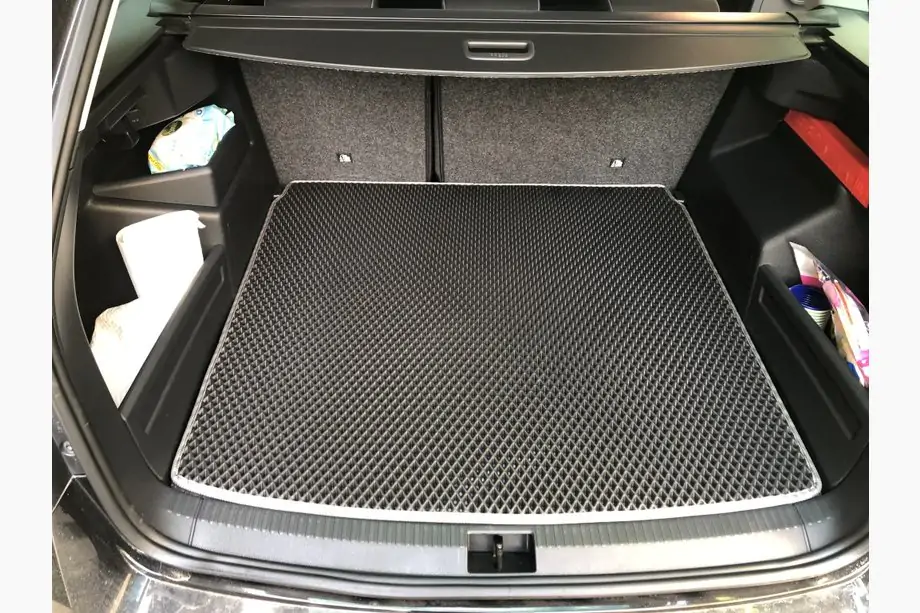 Skoda Fabia 2014-2021 Trunk Mat (HB, EVA, Black) Image