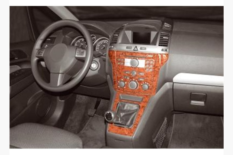 Opel Zafira B 2005–2011 Interior Trim Covers Wood Photo 5