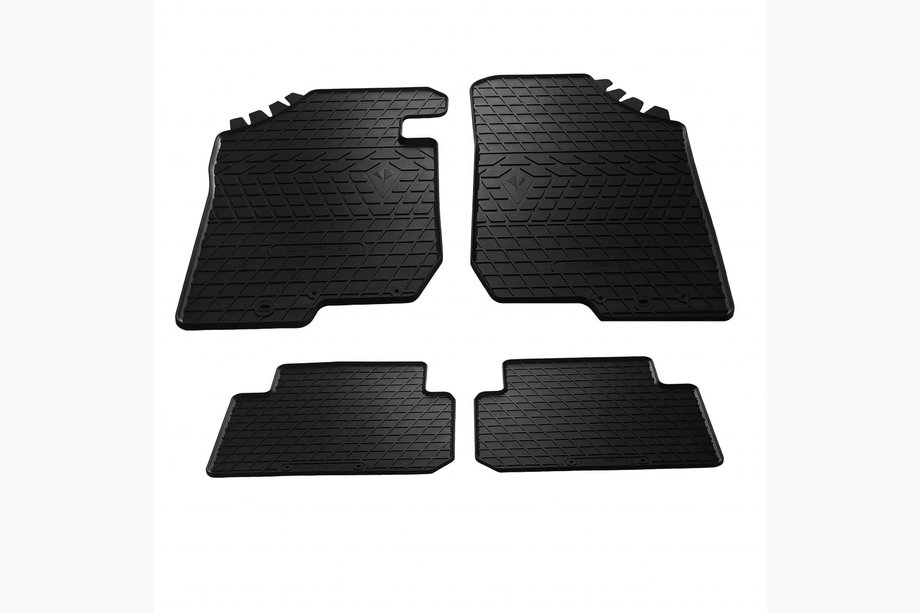 Kia Carens 1999-2012 Rubber Floor Mats (4 pcs, Stingray Premium) Image