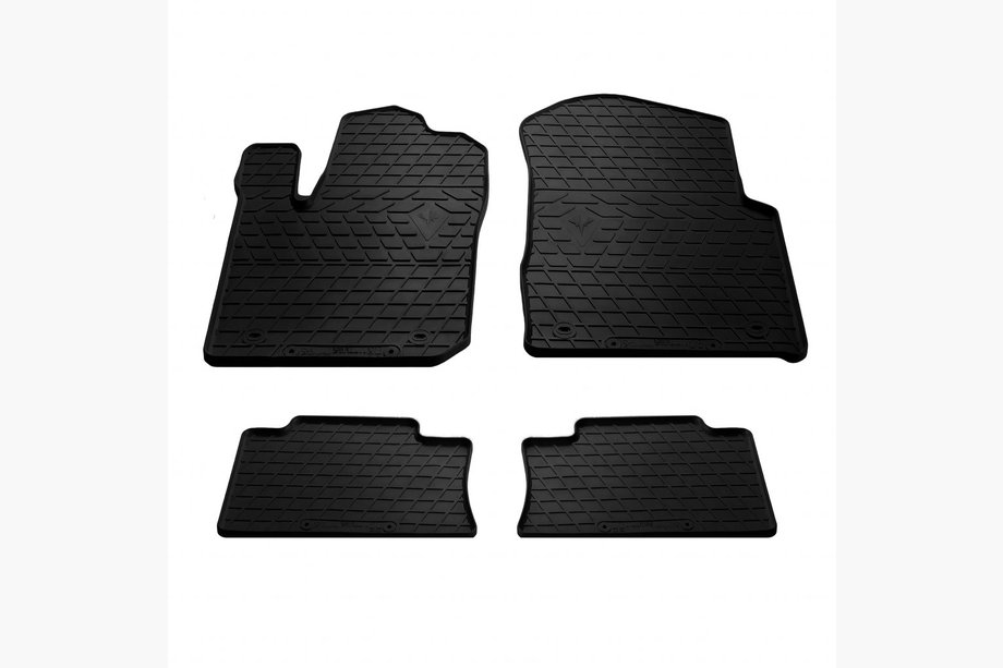 Jeep Grand Cherokee WK2 2010-2021 Rubber Floor Mats (4 pcs, Stingray Premium) Image