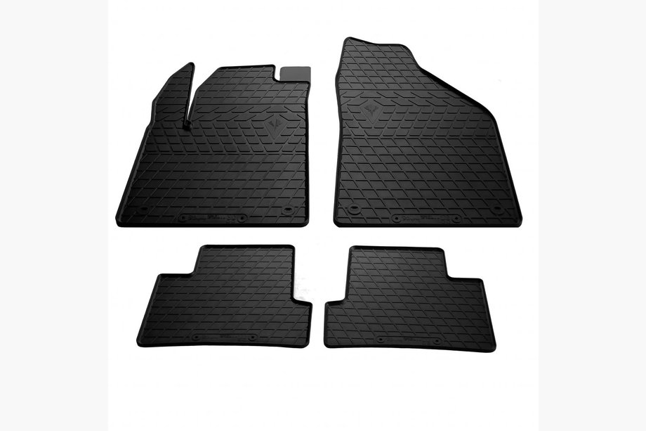 Jeep Cherokee KL 2013- Rubber Floor Mats (4 pcs, Stingray Premium) Image