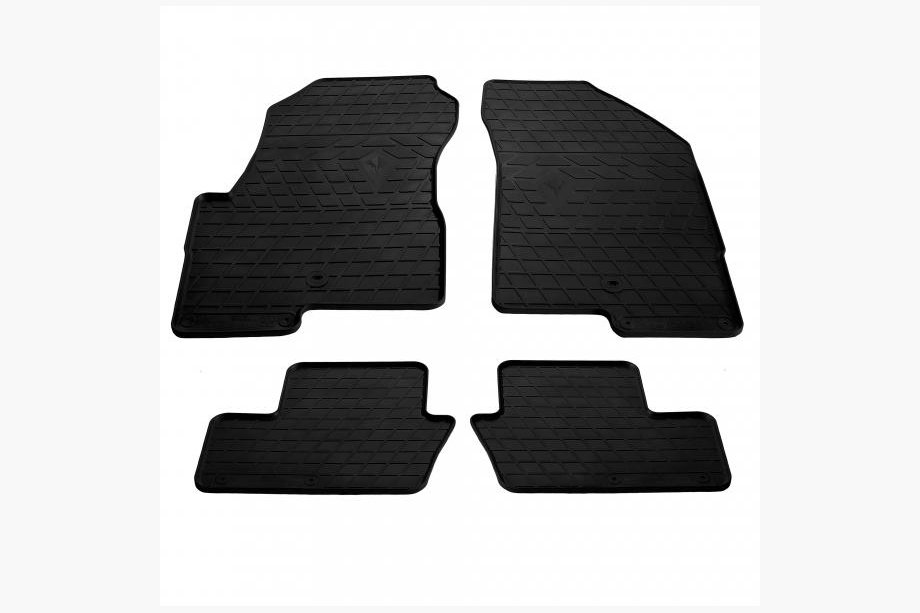 Jeep Compass 2006-2016 Rubber Floor Mats (4 pcs, Stingray Premium) Image