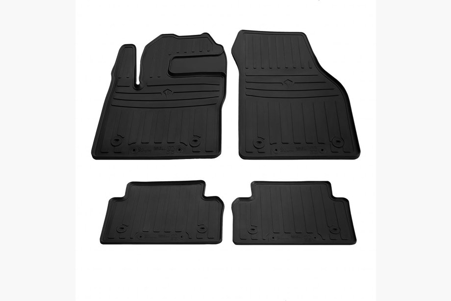 Jaguar E-Pace 2017-2024 Rubber Floor Mats (4 pcs, Stingray Premium) Image