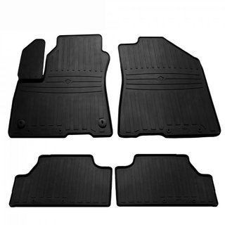 Rubber floor mats for E-Soul (4 pcs, Stingray Premium) Kia Soul III 2019-
