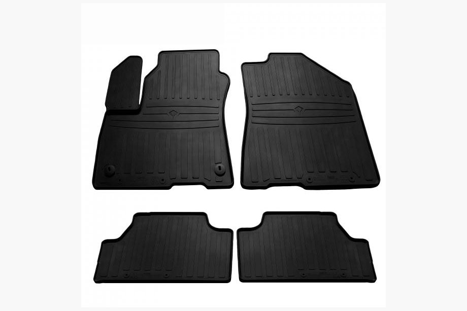 Kia Soul III 2019- Rubber floor mats for E-Soul (4 pcs, Stingray Premium) Image