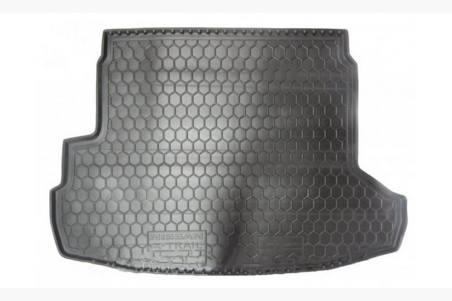 Nissan X-trail T31 2007-2014 Trunk mat with organizer (Autogumm, rubber) Image