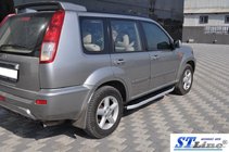 Nissan X-trail T30 2002-2007 Side Steps King (2 pcs, aluminum) photo 2