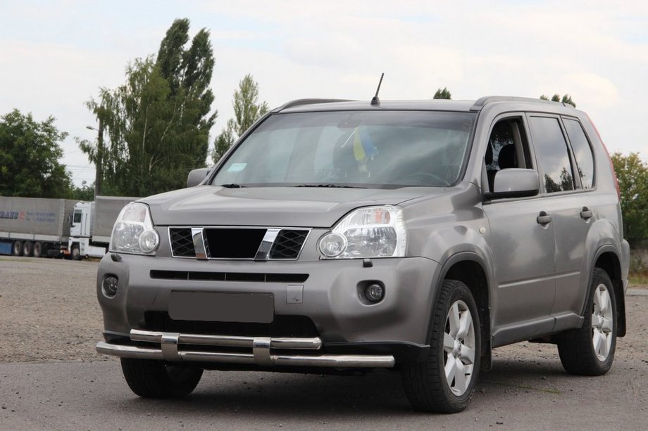 Nissan X-trail T31 2007-2014 Front Bar ST015/2 (Stainless Steel) Photo 2